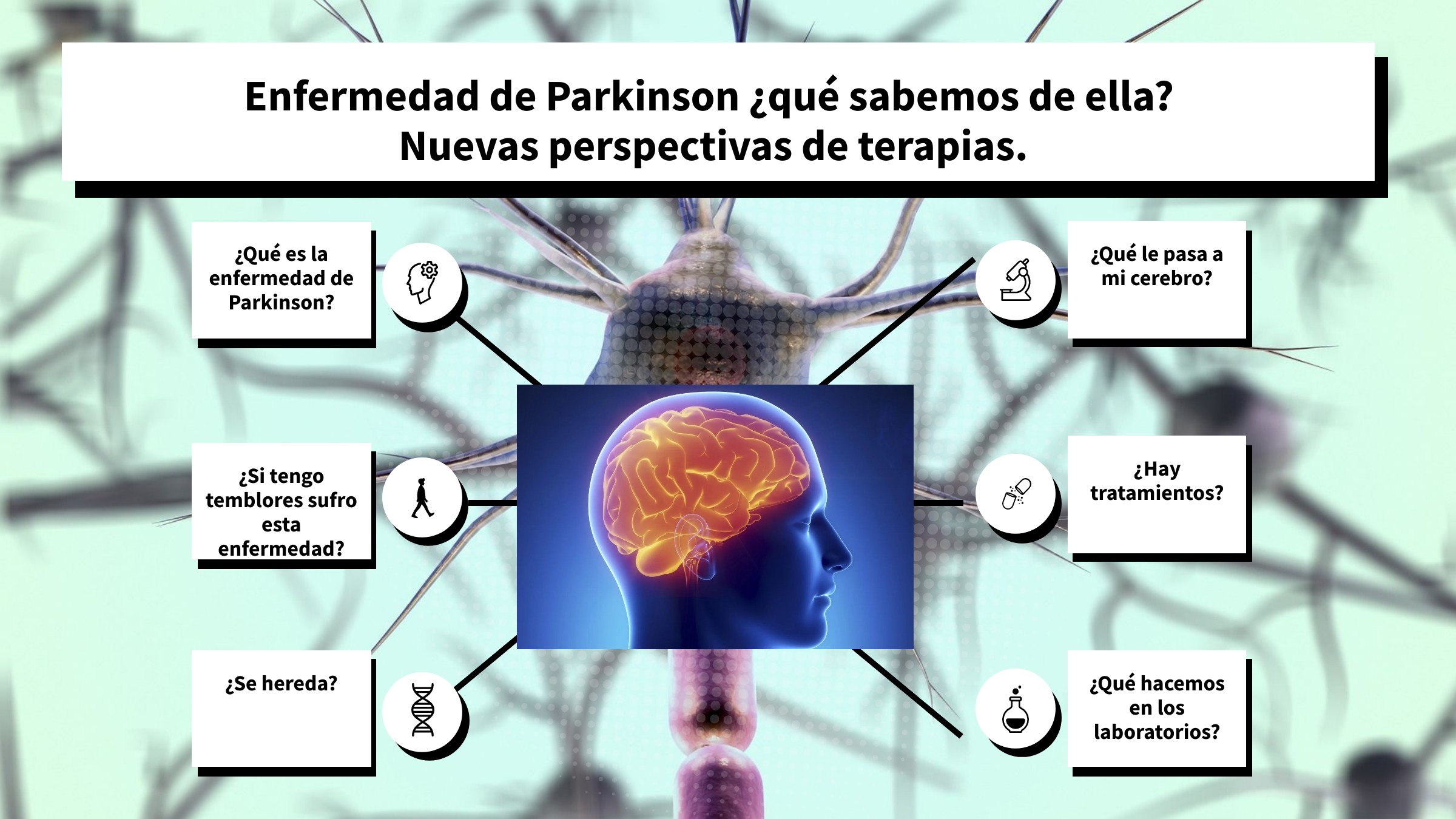 Enfermedad de Parkinson. Qué sabemos hasta el momento y terapias existentes para su tratamiento