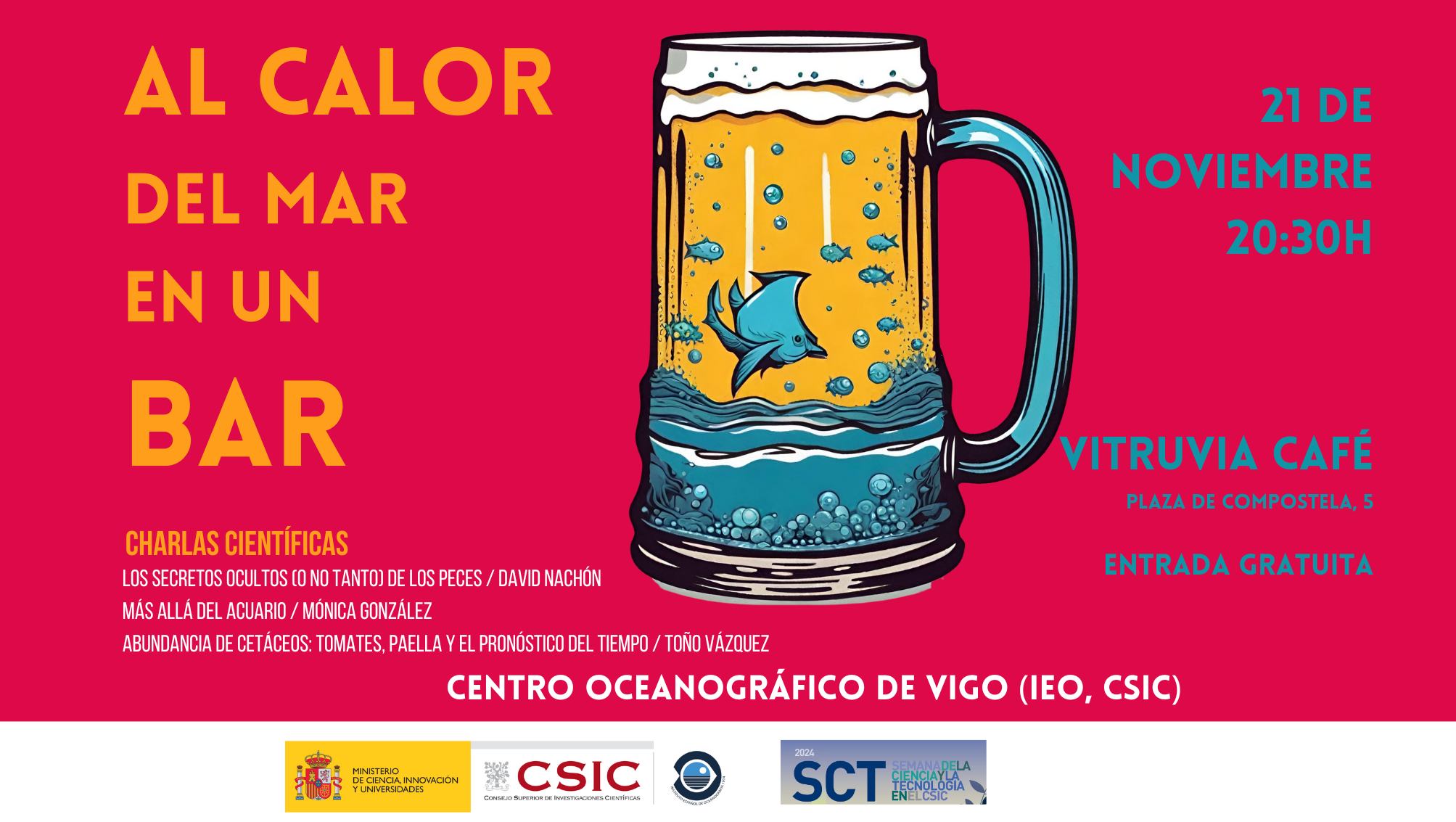 Al calor del mar en un bar
