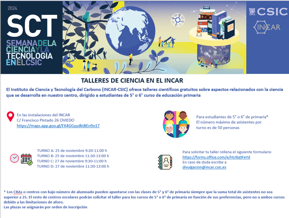 información sobre talleres