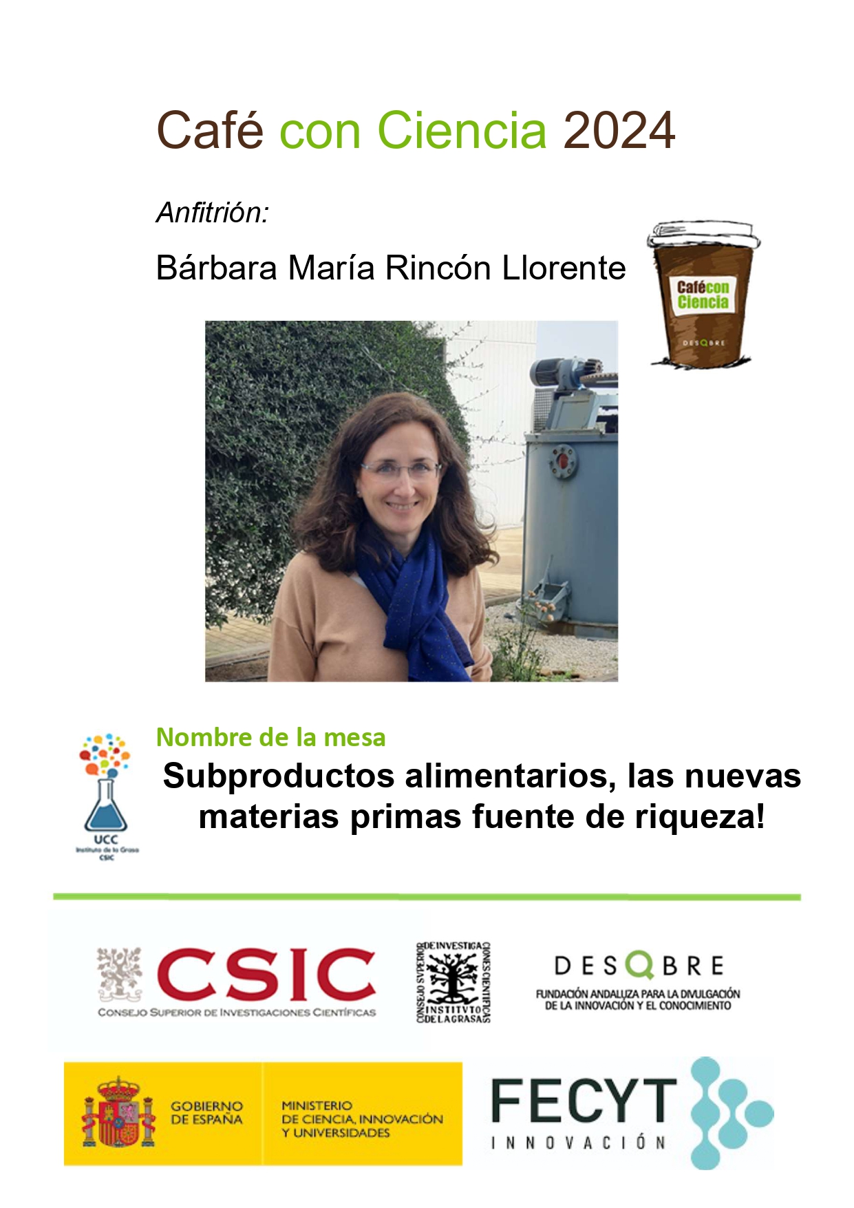 Anuncio actividad: Instituto de la Grasa_CSIC