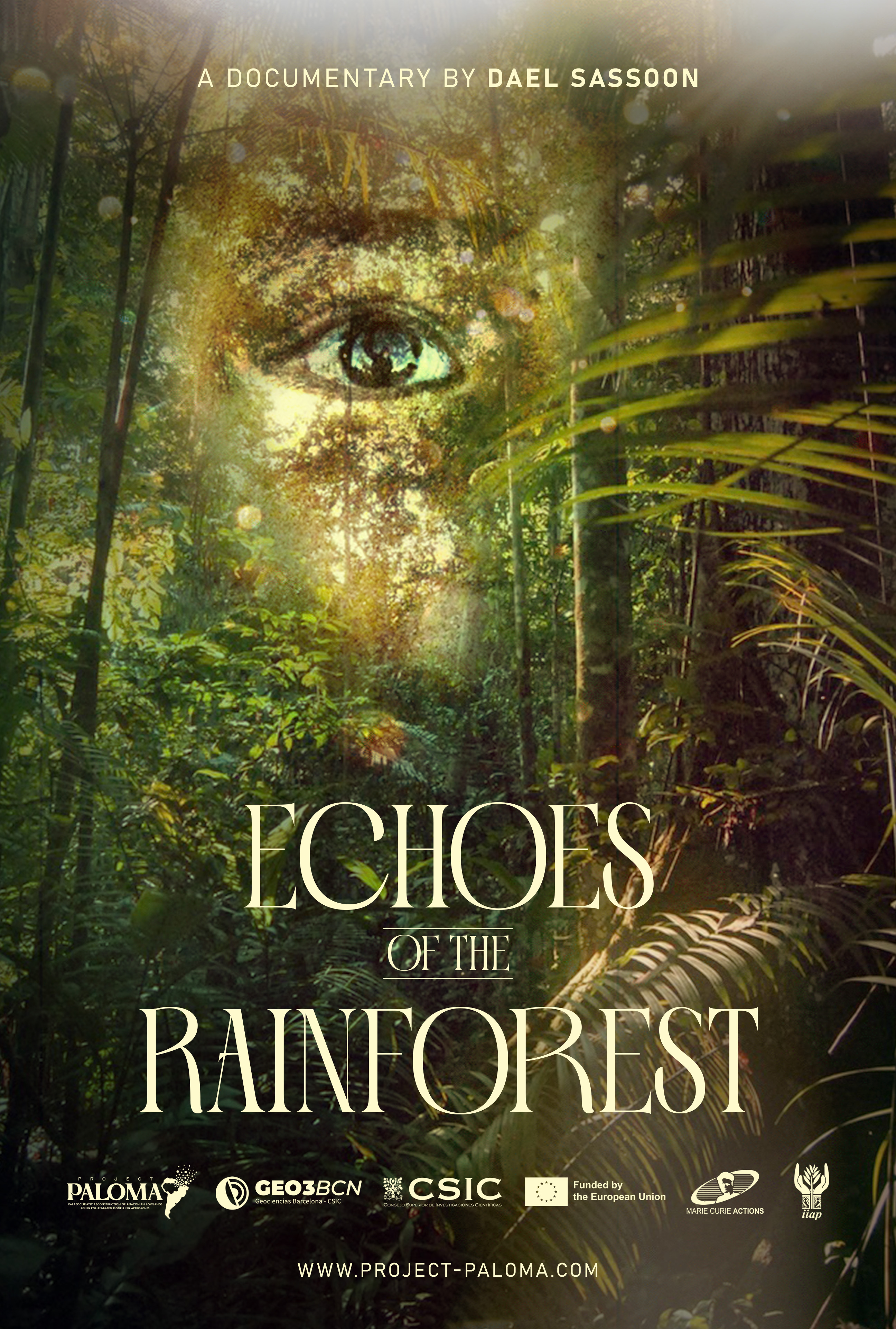 portada del documental que muestra el bosque de la amazonía