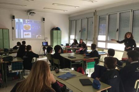 El taller en uno de los talleres en los IES