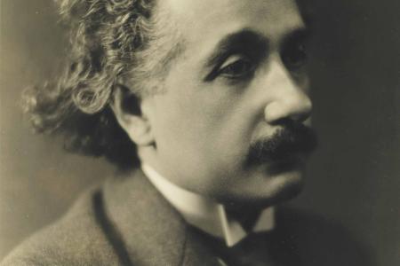 Fotografía de Albert Einstein