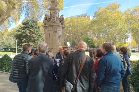 Una interpretación de los siglos XVII y XVIII del Paseo del Prado (historia, geología, etc.)