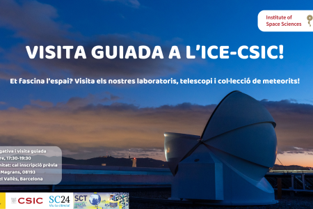 Cartell visita guiada ICE-CSIC