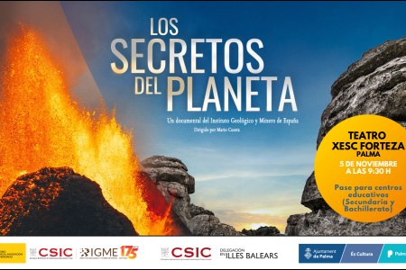 Poster del documental Los secretos del planeta. Palma, 5 de noviembre
