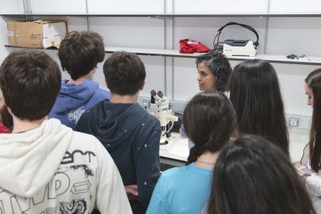 Visita de escolares al INCIPIT